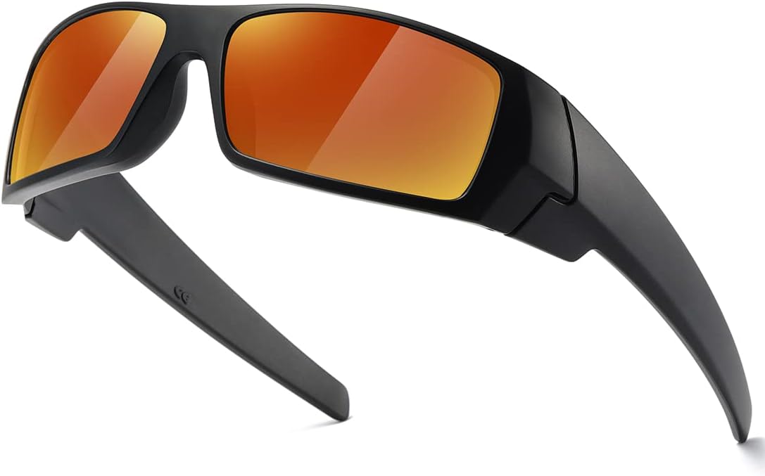 Поляризованные солнцезащитные очки для мужчин и женщин, модные, в стиле ретро, спортивные, прямоугольные, обтекаемые, винтажные, с защитным экраном TIANYESY, Black - Orange
Поляризованные солнцезащитные очки для мужчин и женщин, модные, в стиле ретро, спортивные, прямоугольные, обтекаемые, винтажные, с защитным экраном TIANYESY, Black - Orange