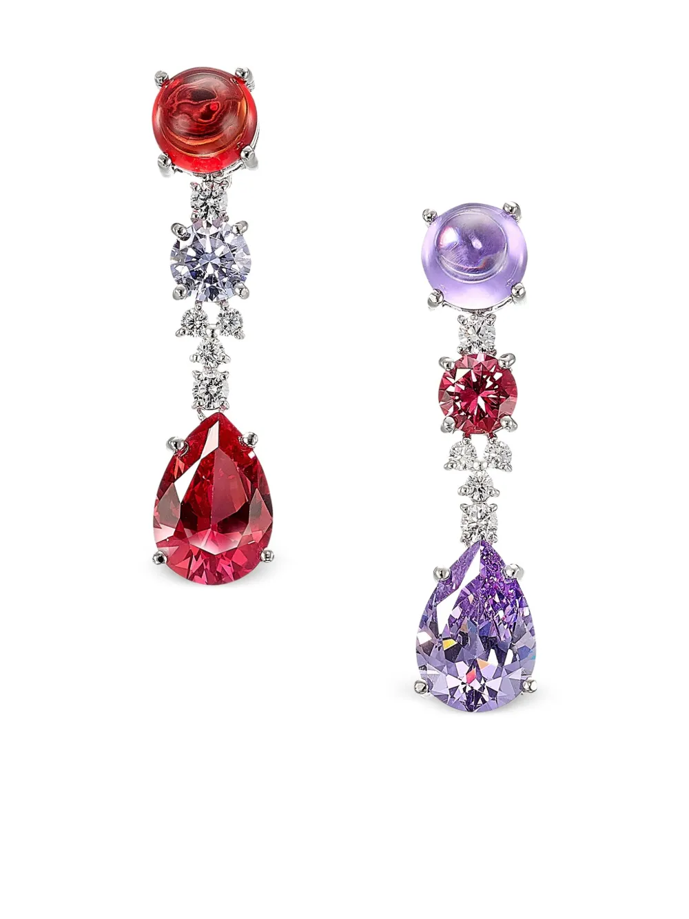 Серьги Tutti Frutti из белого золота Anabela Chan, серебряный
Серьги Tutti Frutti из белого золота Anabela Chan, серебряный