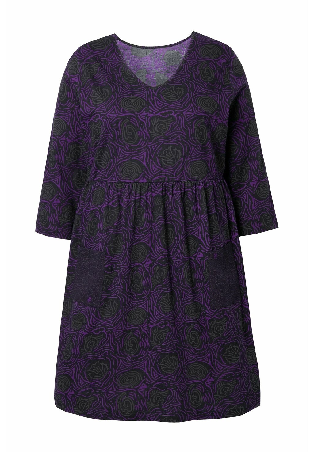 Туника Ulla Popken, фиолетовый 
Туника Ulla Popken, фиолетовый