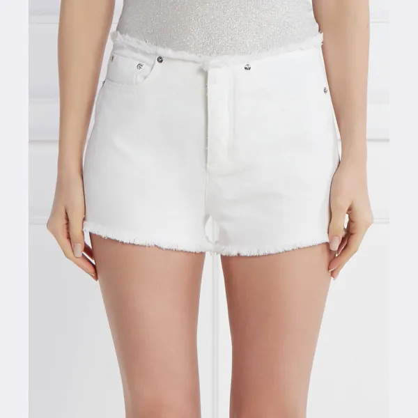 Потертые шорты стандартного кроя Michael Kors, белый
Потертые шорты стандартного кроя Michael Kors, белый