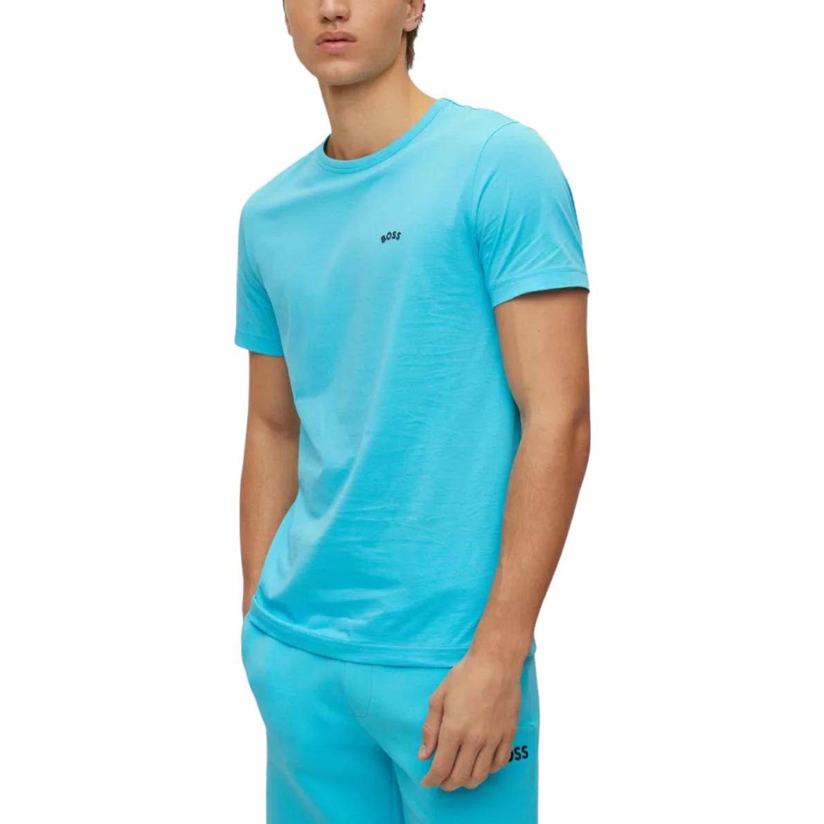 Футболка мужская светло-голубая HUGO BOSS
Футболка мужская светло-голубая HUGO BOSS