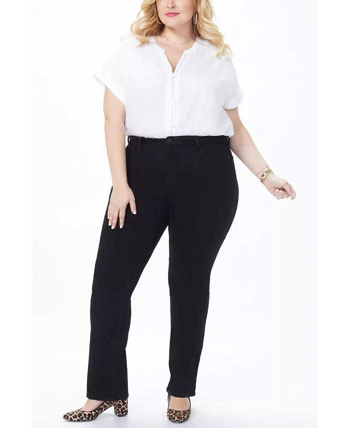 Джинсы Barbara Bootcut Plus Size NYDJ, черный
Джинсы Barbara Bootcut Plus Size NYDJ, черный