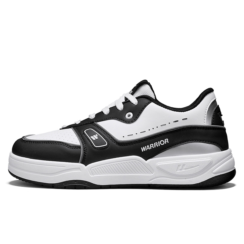 WARRIOR Низкие кроссовки для скейтбординга Coverage, устойчивые к истиранию и скольжению, мужские, черно-белые 
WARRIOR Низкие кроссовки для скейтбординга Coverage, устойчивые к истиранию и скольжению, мужские, черно-белые