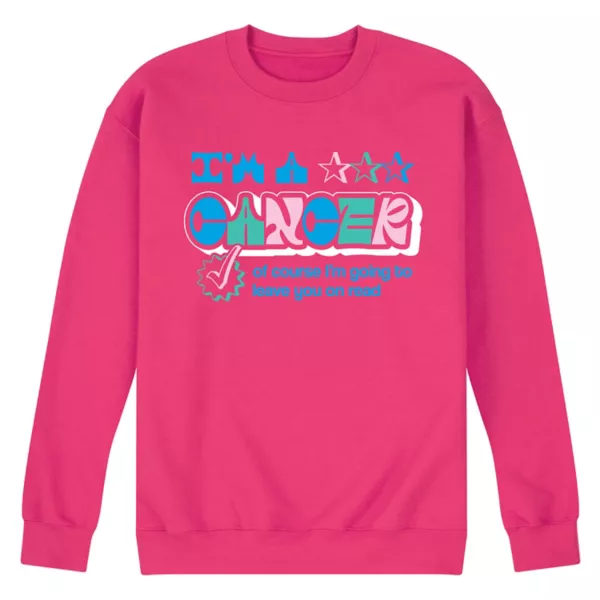 Мужской худи "Рак оставил тебя на прочитанном" Licensed Character, пурпурный
Мужской худи "Рак оставил тебя на прочитанном" Licensed Character, пурпурный