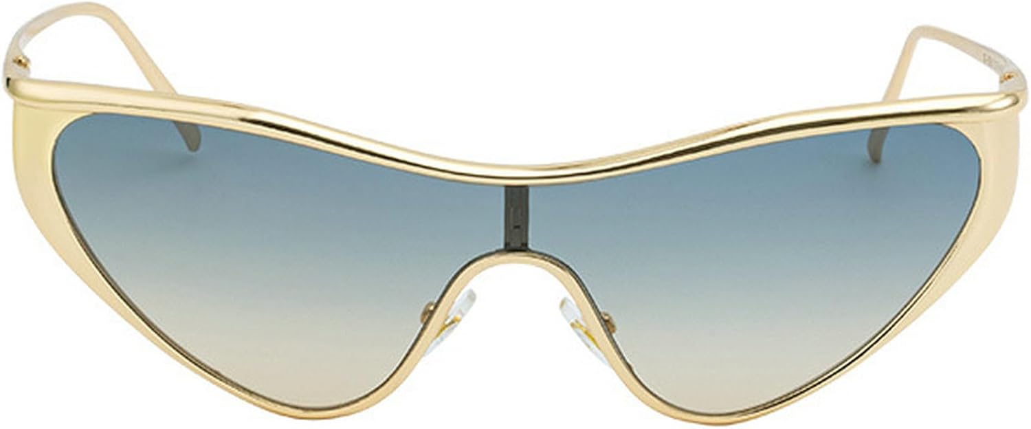 Солнцезащитные очки в стиле панк «кошачий глаз» в стиле Y2K для женщин, роскошные цельные солнцезащитные очки 2025 года, винтажные очки-щитки с защитой от УФ-излучения UV400 mincl, Green
Солнцезащитные очки в стиле панк «кошачий глаз» в стиле Y2K для женщин, роскошные цельные солнцезащитные очки 2025 года, винтажные очки-щитки с защитой от УФ-излучения UV400 mincl, Green