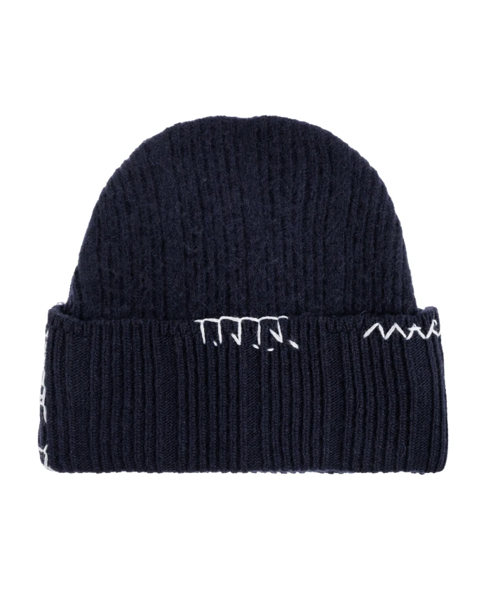 Шерстяная шапка со швами Marni, синий
Шерстяная шапка со швами Marni, синий