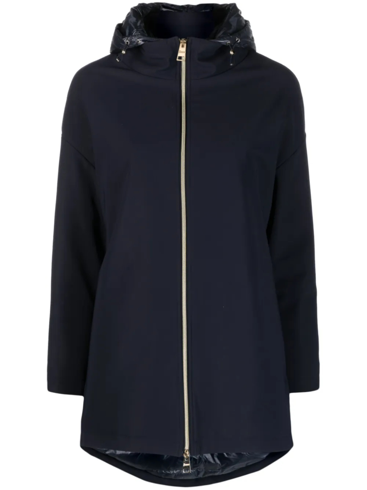 Herno парка Laminar с капюшоном, синий
Herno парка Laminar с капюшоном, синий