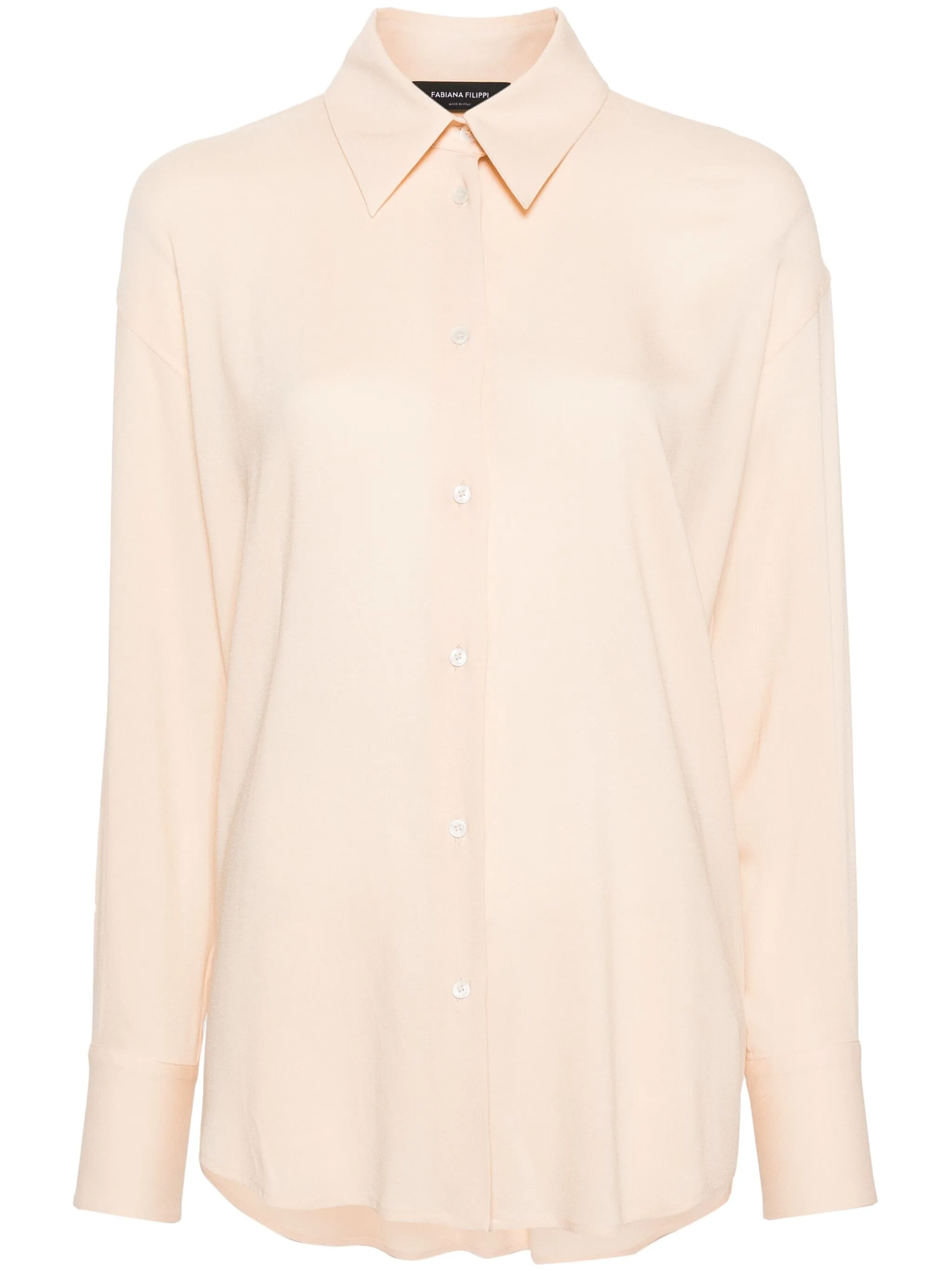 Креповая рубашка Fabiana Filippi, оранжевый
Креповая рубашка Fabiana Filippi, оранжевый