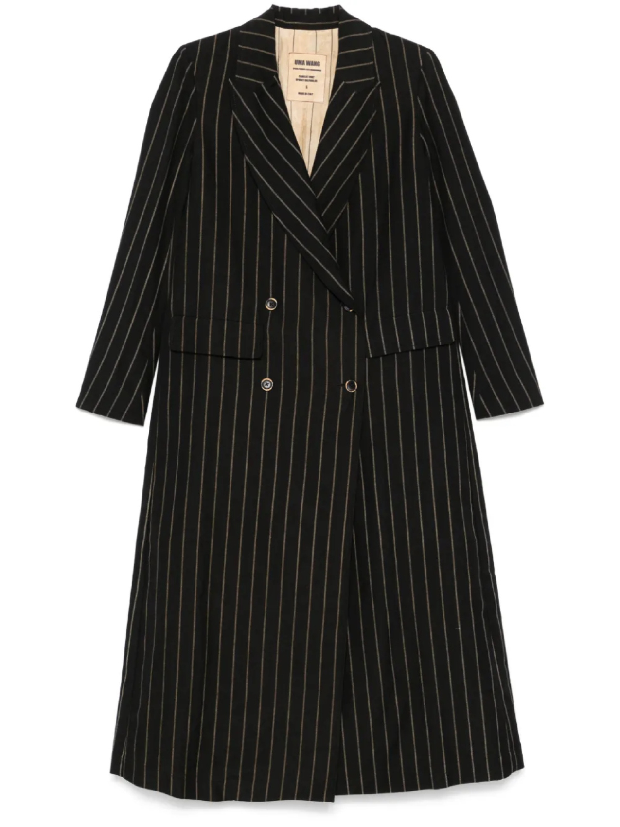 Полосатое пальто Uma Wang, черный
Полосатое пальто Uma Wang, черный