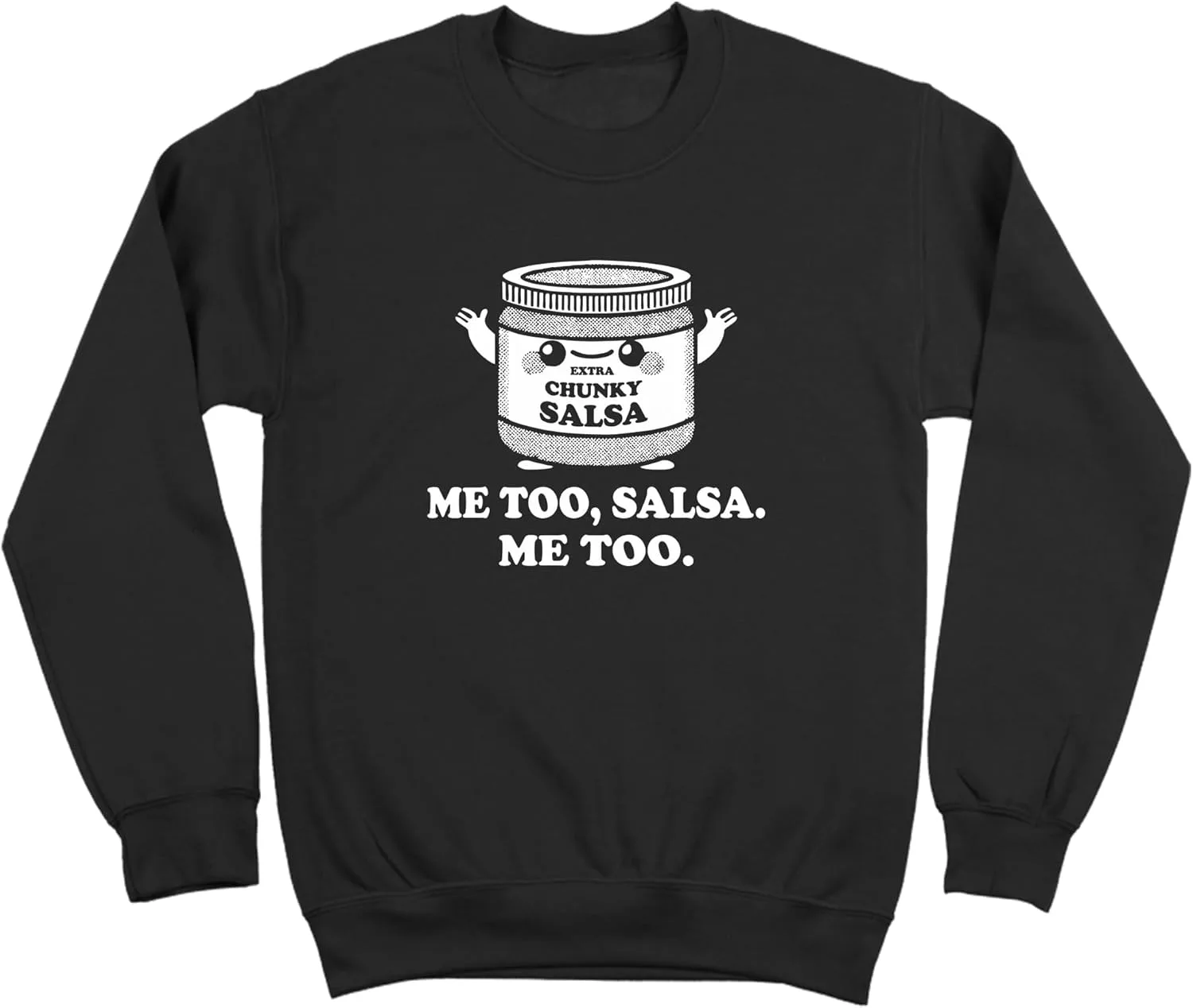 Donkey Tees ME TOO SALSA - смешная толстая сальса для любителей мексиканской еды, Sweatshirt, размеры XS-5X
Donkey Tees ME TOO SALSA - смешная толстая сальса для любителей мексиканской еды, Sweatshirt, размеры XS-5X