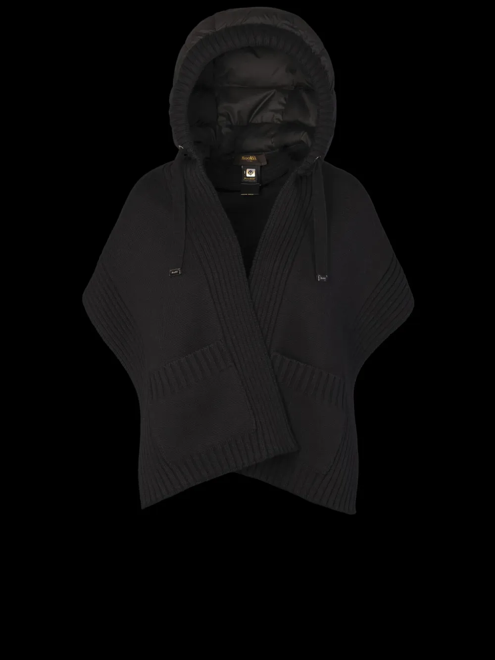 Шарф с капюшоном Moorer, черный
Шарф с капюшоном Moorer, черный