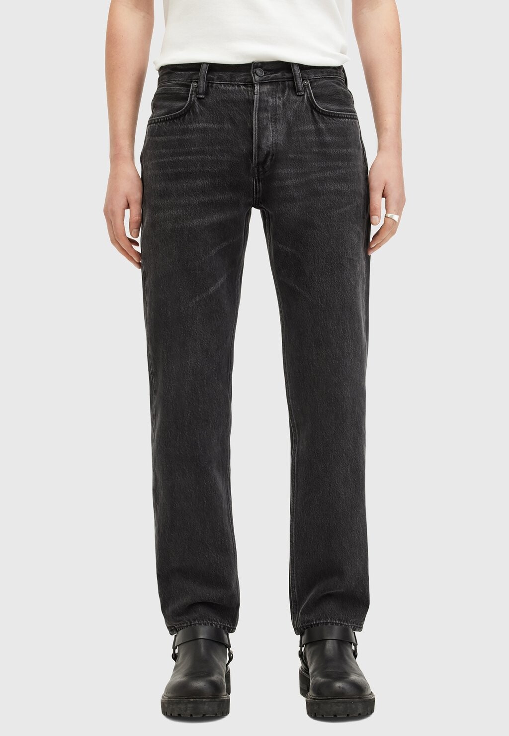 Джинсы прямого кроя AllSaints, черный
Джинсы прямого кроя AllSaints, черный