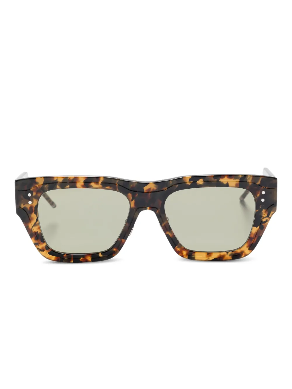 Солнцезащитные очки с эффектом черепахового панциря Thom Browne Eyewear, коричневый
Солнцезащитные очки с эффектом черепахового панциря Thom Browne Eyewear, коричневый