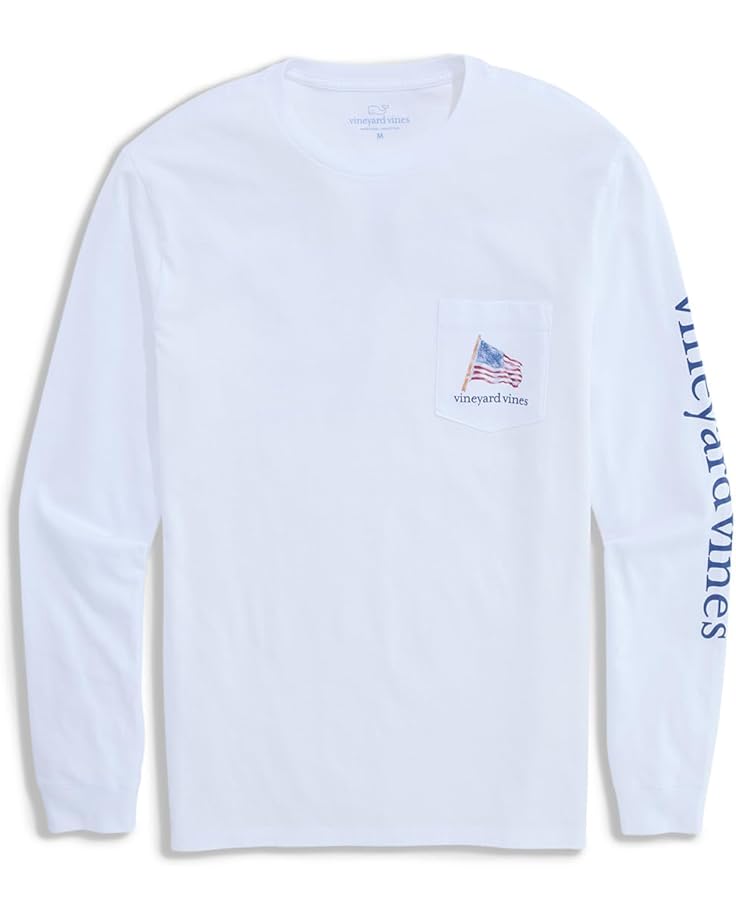 Мужская футболка с длинным рукавом Vineyard Vines Painted Shining Sea Flag, White Cap, Белый, Мужская футболка с длинным рукавом Vineyard Vines Painted Shining Sea Flag, White Cap
Мужская футболка с длинным рукавом Vineyard Vines Painted Shining Sea Flag, White Cap, Белый, Мужская футболка с длинным рукавом Vineyard Vines Painted Shining Sea Flag, White Cap