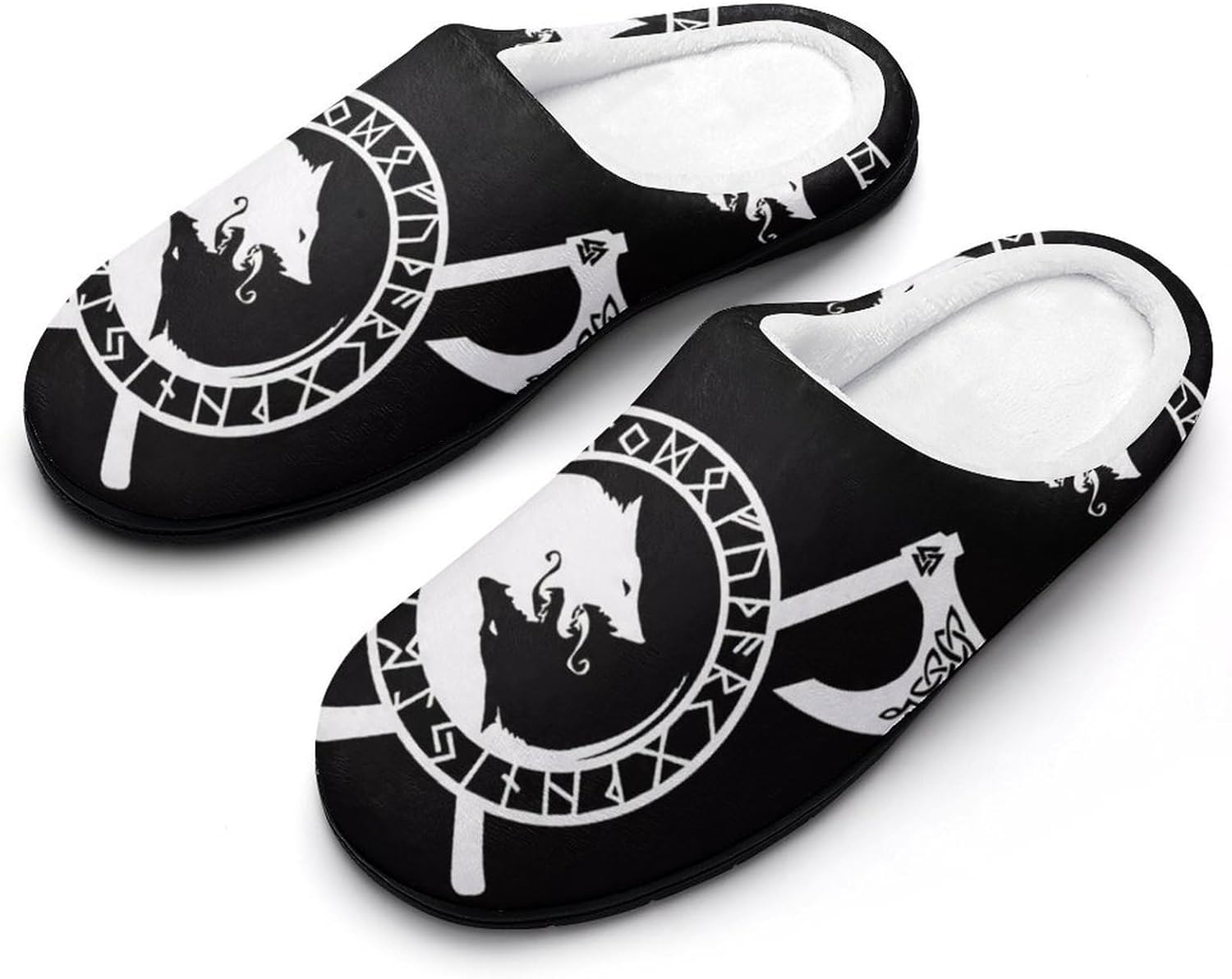 Удобные домашние тапочки из хлопка для сохранения тепла, мужские тапочки эпохи викингов для спальни и гостиной, зимние тапочки с закрытым носком/хлопковая подкладка Yxhzyhy, Viking Wolf
Удобные домашние тапочки из хлопка для сохранения тепла, мужские тапочки эпохи викингов для спальни и гостиной, зимние тапочки с закрытым носком/хлопковая подкладка Yxhzyhy, Viking Wolf