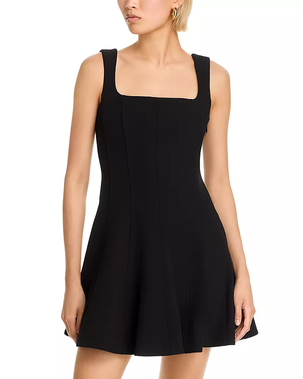 Платье с квадратным вырезом от Бронте Simkhai, черный
Платье с квадратным вырезом от Бронте Simkhai, черный