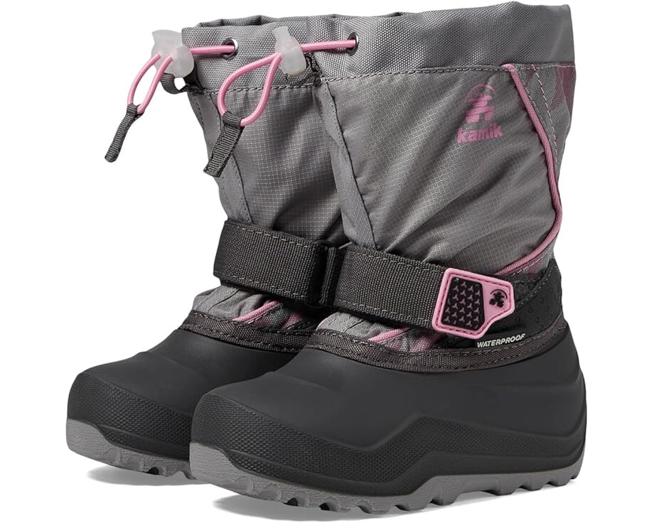 Ботинки Kamik Kids Snowfall P2, цвет Light Grey Pink
Ботинки Kamik Kids Snowfall P2, цвет Light Grey Pink