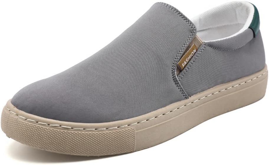 Мужские туфли больших размеров из шелковистой парусины, повседневные туфли без шнурков Tazimall, серый
Мужские туфли больших размеров из шелковистой парусины, повседневные туфли без шнурков Tazimall, серый