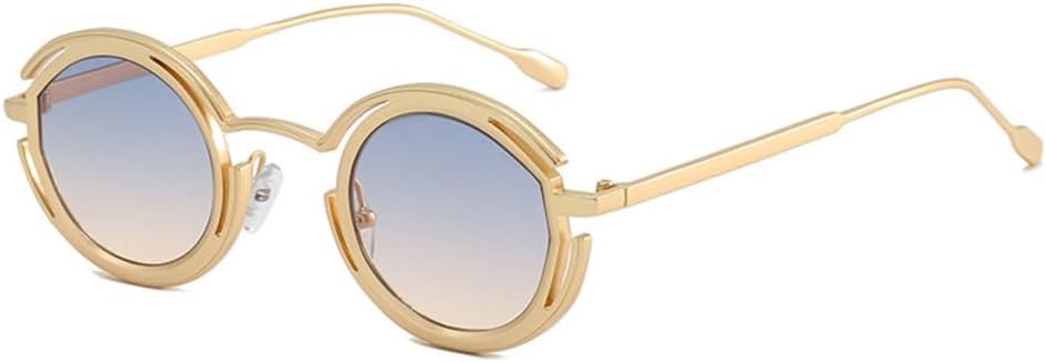 Солнцезащитные очки LVTFCO в ретро-стиле, круглые, в маленькой оправе, в стиле панк, с градиентными цветами, модные тренды для мужчин и женщин, популярная металлическая оправа, C02
Солнцезащитные очки LVTFCO в ретро-стиле, круглые, в маленькой оправе, в стиле панк, с градиентными цветами, модные тренды для мужчин и женщин, популярная металлическая оправа, C02