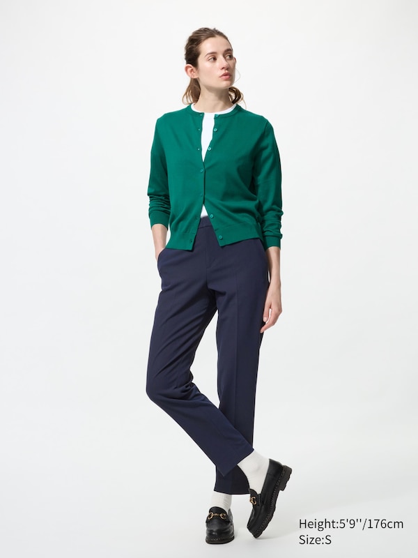 Классические брюки до щиколотки (удлиненные) Uniqlo, 69 navy
Классические брюки до щиколотки (удлиненные) Uniqlo, 69 navy