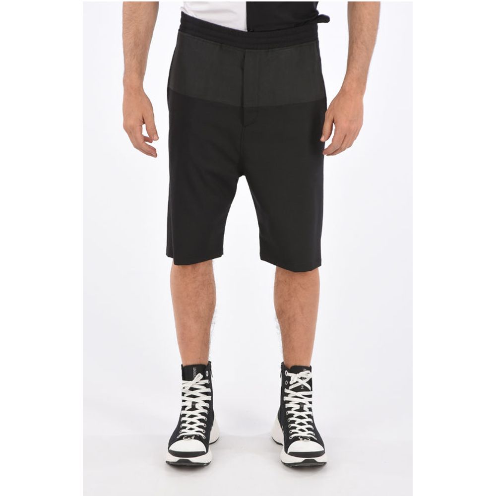 Шорты с заниженным шаговым швом и завязками Neil Barrett, Black
Шорты с заниженным шаговым швом и завязками Neil Barrett, Black