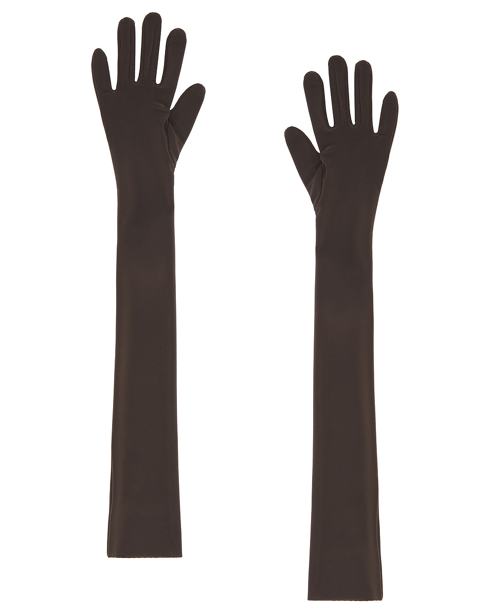 Длинные перчатки Norma Kamali, цвет Espresso
Длинные перчатки Norma Kamali, цвет Espresso