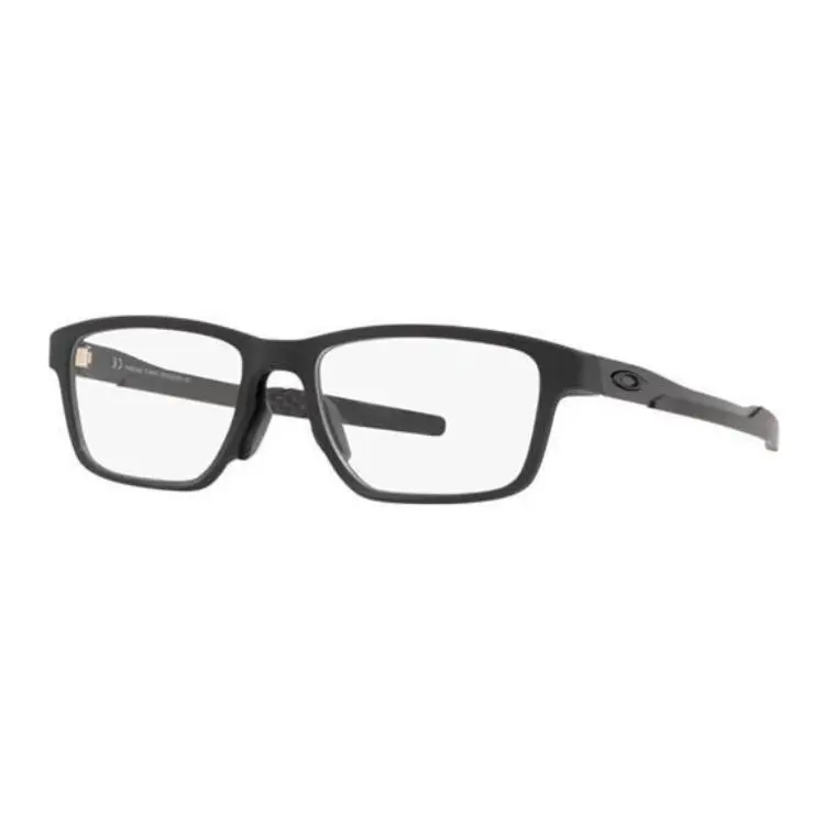 Металлическая прямоугольная оправа для очков мужская сатинированная Oakley, черный
Металлическая прямоугольная оправа для очков мужская сатинированная Oakley, черный