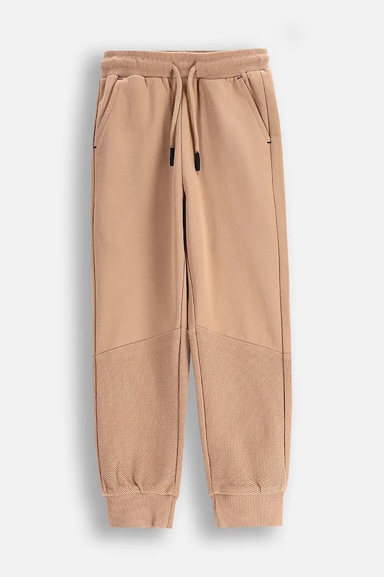 Детские хлопковые спортивные брюки Coccodrillo, коричневый
Детские хлопковые спортивные брюки Coccodrillo, коричневый