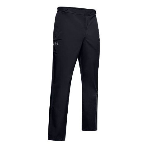 Брюки golf stormproof waterproof pants 'black' Under Armour, черный 
Брюки golf stormproof waterproof pants 'black' Under Armour, черный
