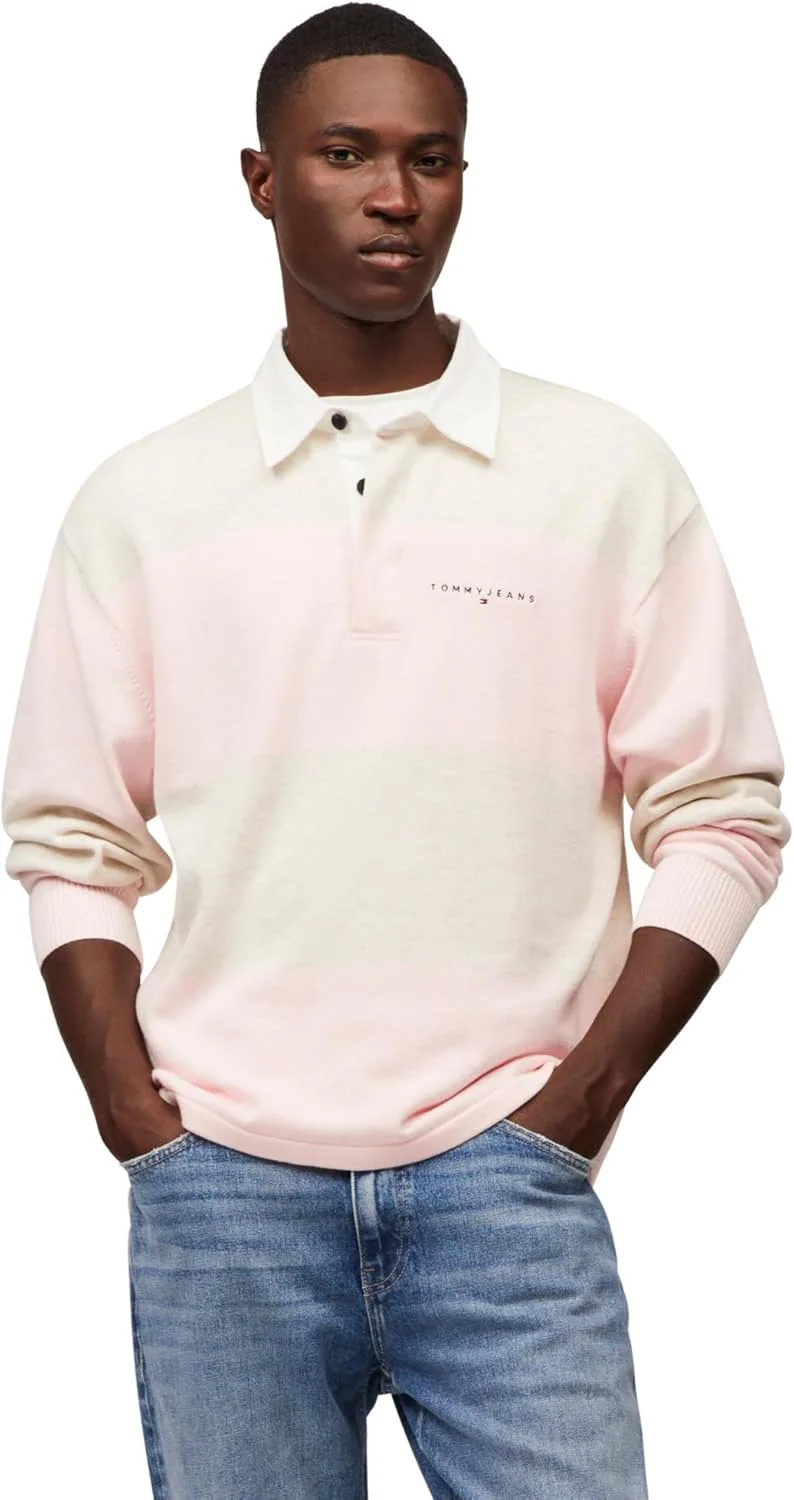 Tommy Jeans мужская поло-рубашка в полоску
Tommy Jeans мужская поло-рубашка в полоску