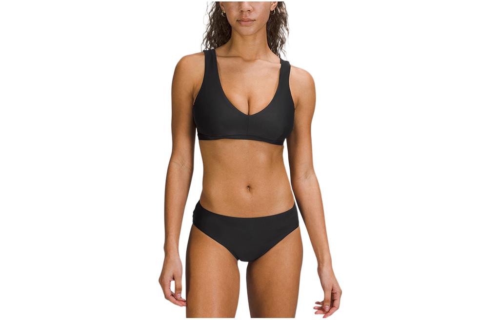 Купальник бикини женский Lululemon, черный
Купальник бикини женский Lululemon, черный