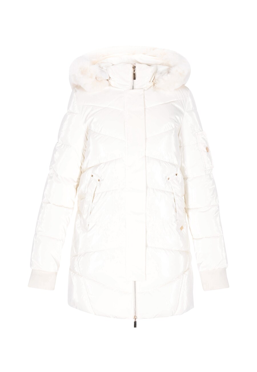 Зимнее пальто faina, от белого
Зимнее пальто faina, от белого