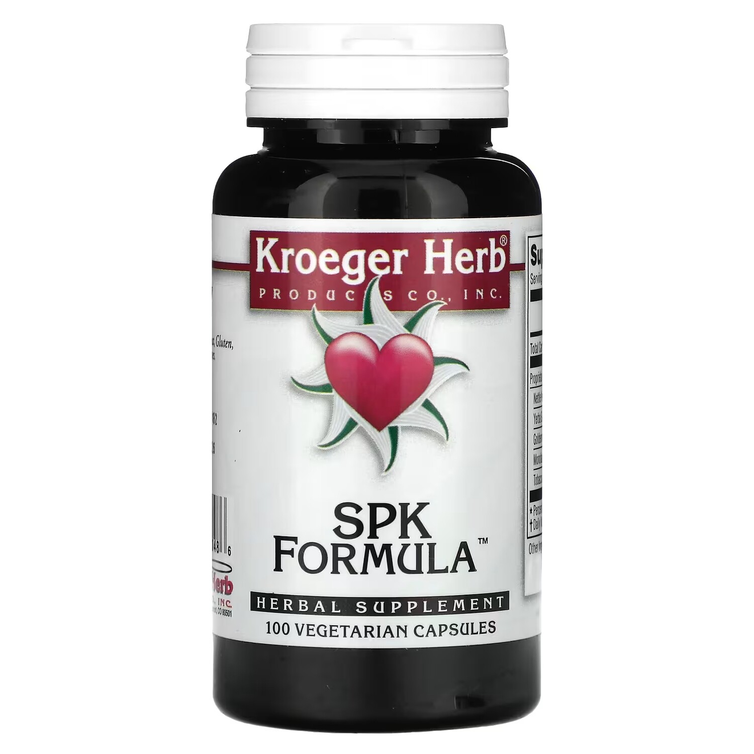 Растительная добавка Kroeger Herb Co SPK Formula, 100 капсул
Растительная добавка Kroeger Herb Co SPK Formula, 100 капсул