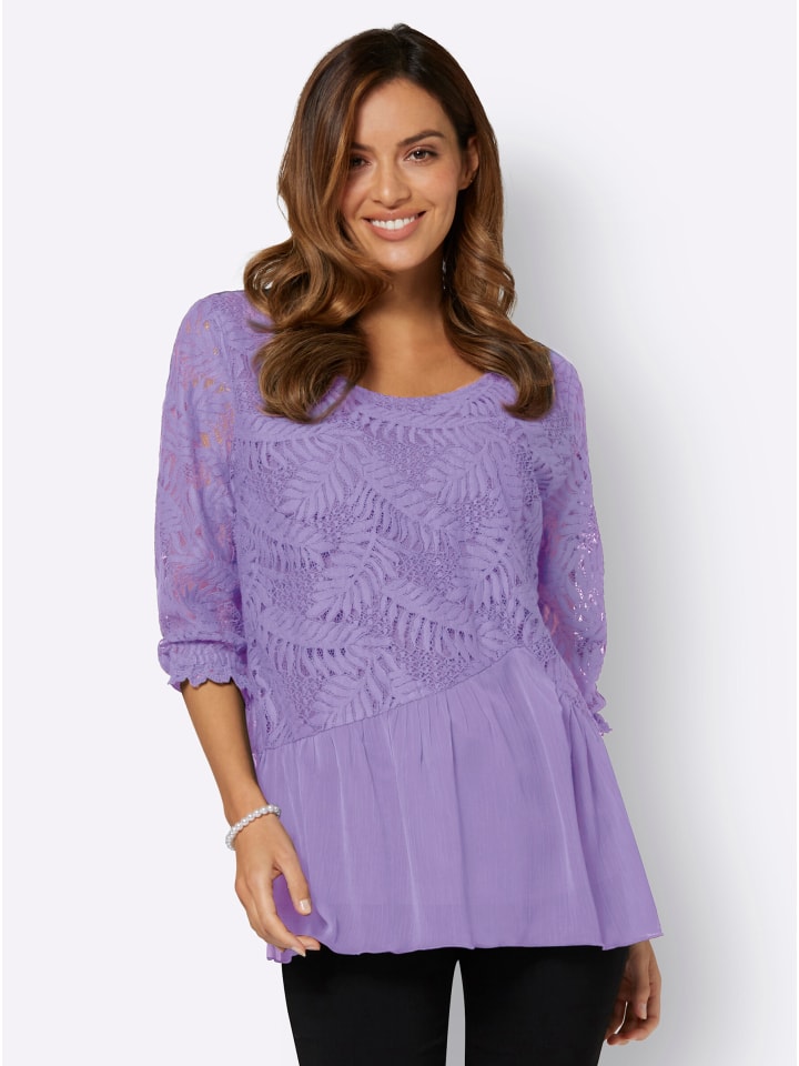 Шифоновая блузка лавандового цвета WITT WEIDEN
Шифоновая блузка лавандового цвета WITT WEIDEN