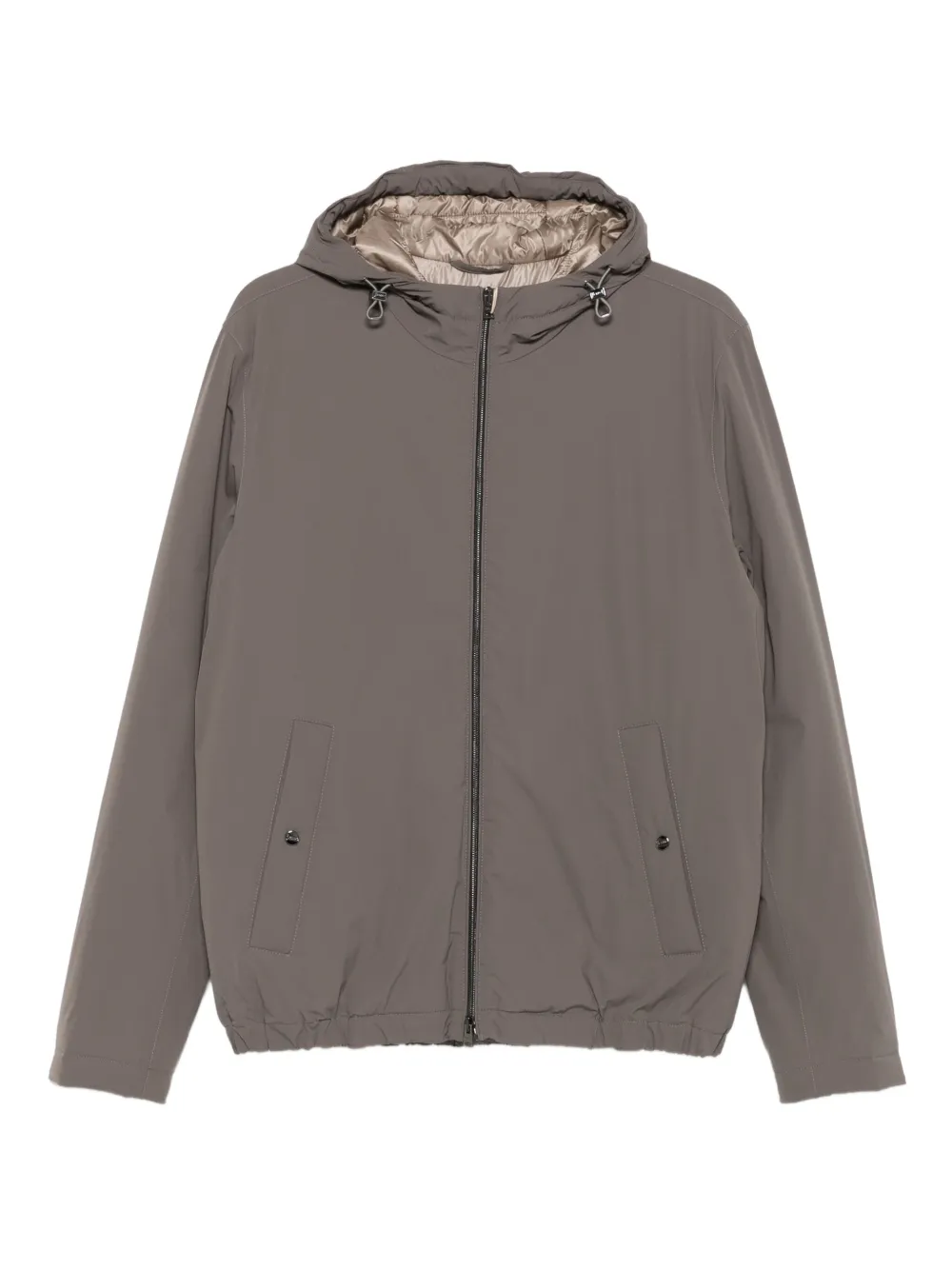 Куртка на молнии с капюшоном Herno, коричневый
Куртка на молнии с капюшоном Herno, коричневый