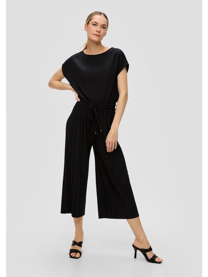 Тканевые брюки s.Oliver, черный
Тканевые брюки s.Oliver, черный