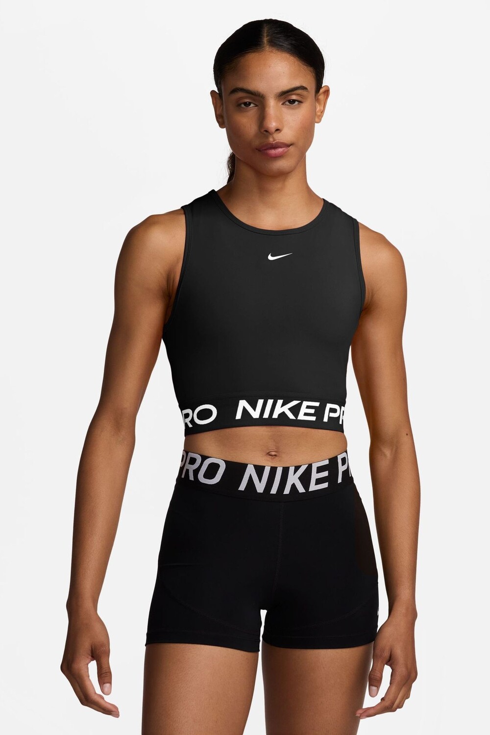 Укороченная майка Pro 365 dri fit Nike, черный
Укороченная майка Pro 365 dri fit Nike, черный