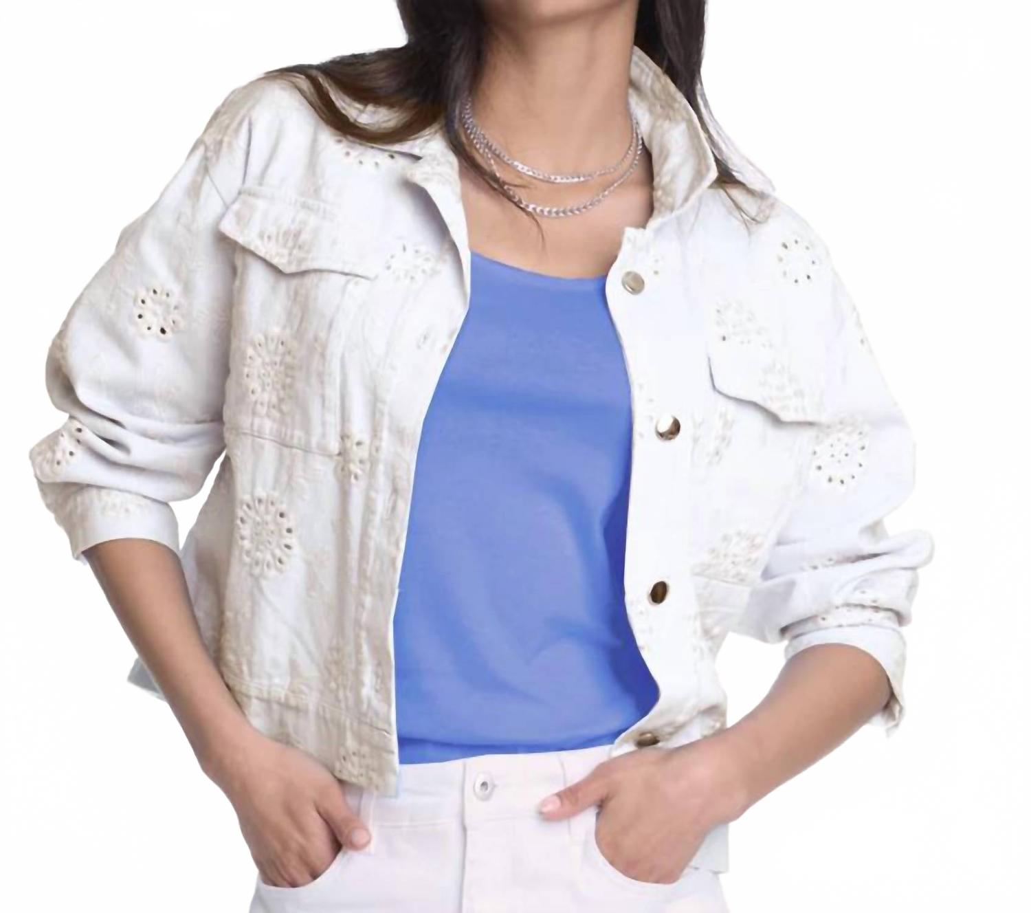 Летняя куртка Summer Breeze в белом цвете Elliott Lauren
Летняя куртка Summer Breeze в белом цвете Elliott Lauren