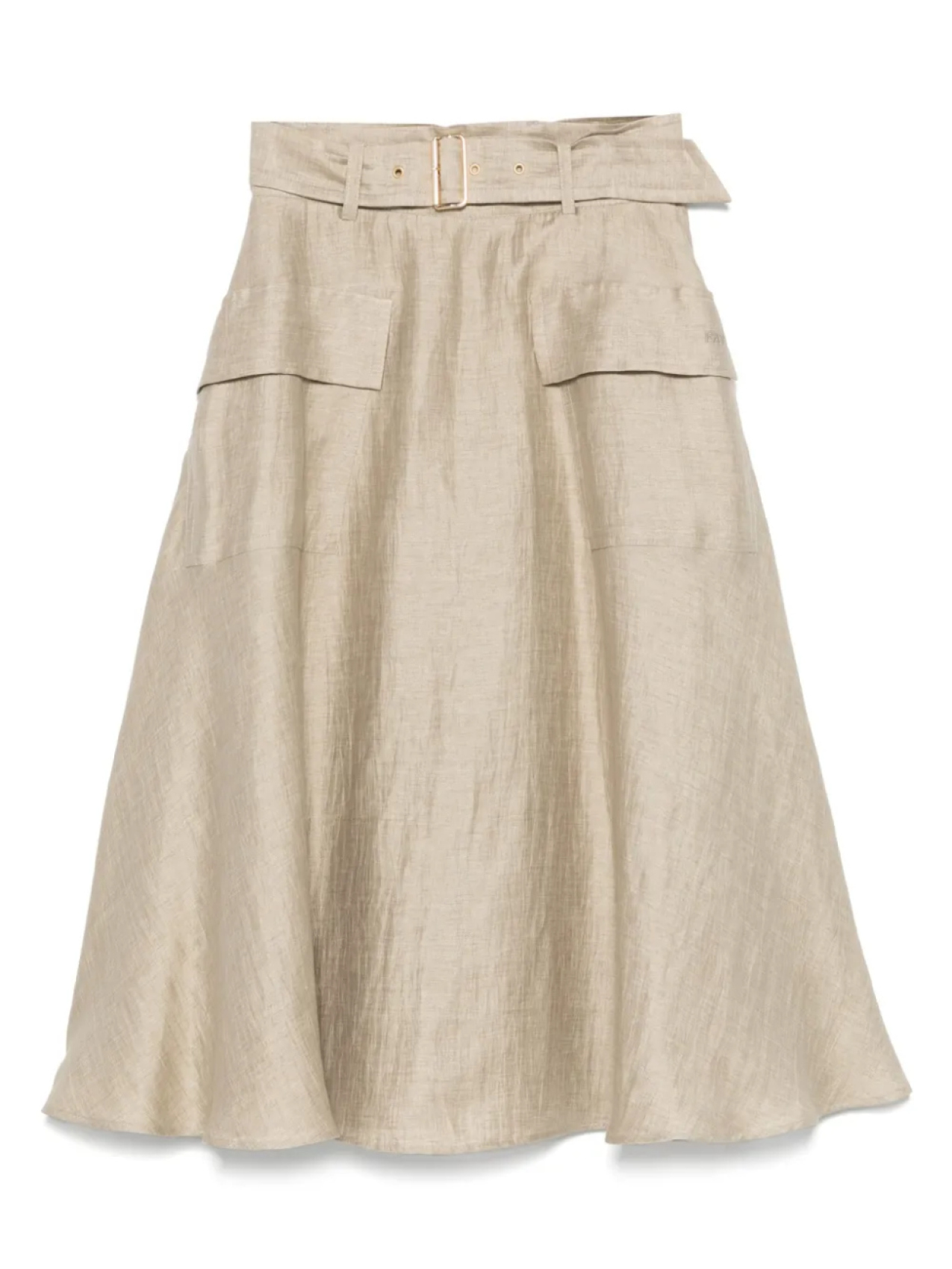 Fay юбка из смесового льна, коричневый
Fay юбка из смесового льна, коричневый