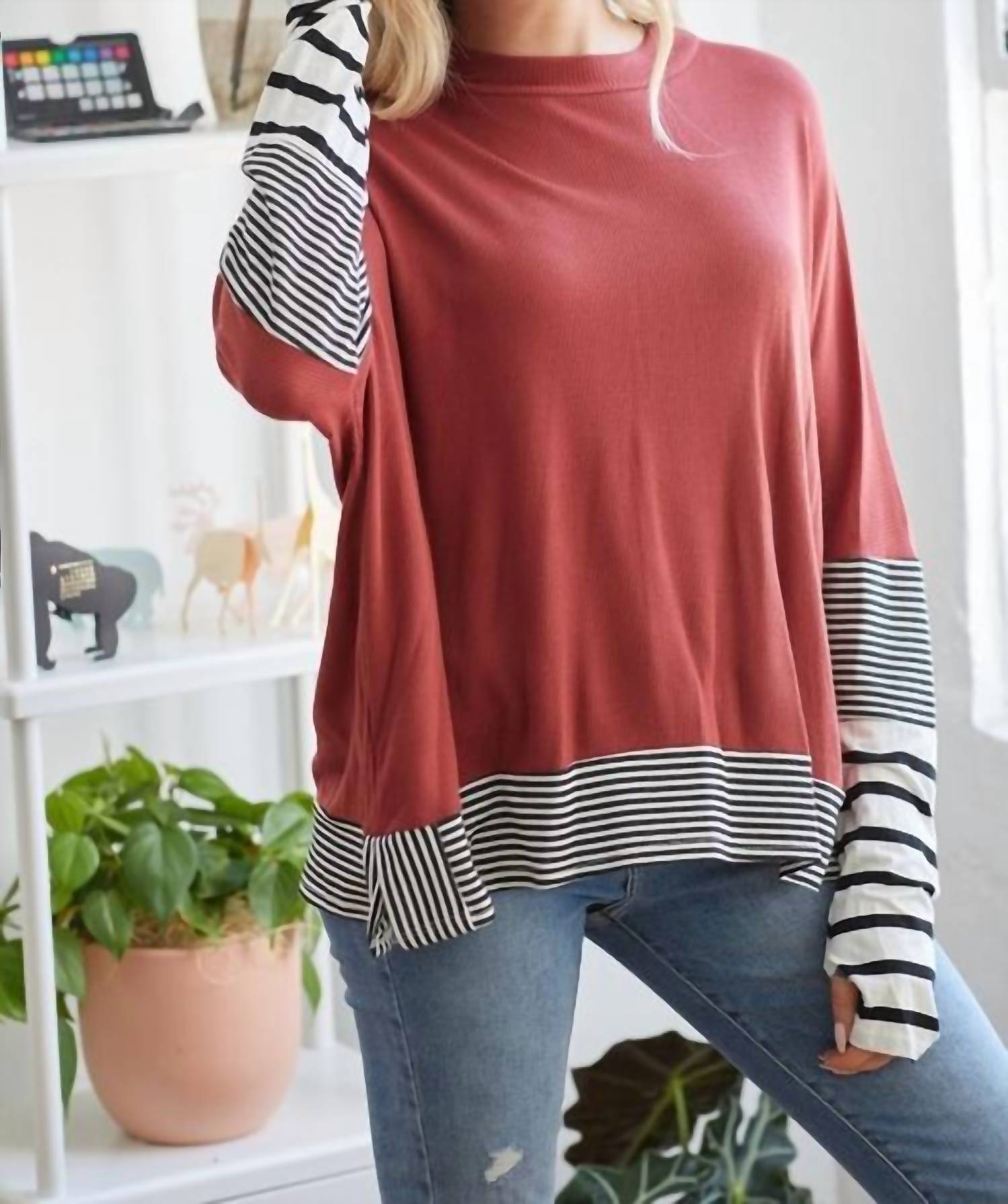 Контрастный топ Brick Lovely Melody, Brick
Контрастный топ Brick Lovely Melody, Brick