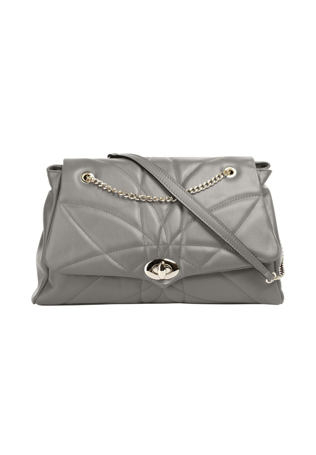 Сумка через плечо, натуральная кожа, производство Италия Cluty, серый
Сумка через плечо, натуральная кожа, производство Италия Cluty, серый