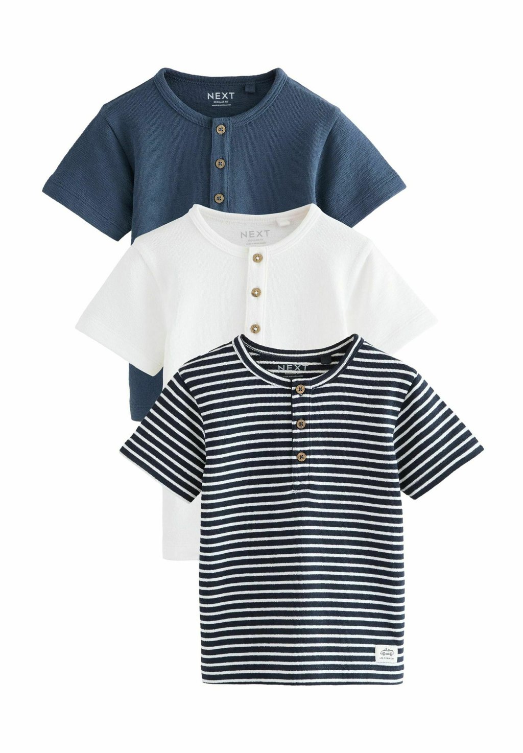 Базовая футболка 3 PACK Next, синий
Базовая футболка 3 PACK Next, синий