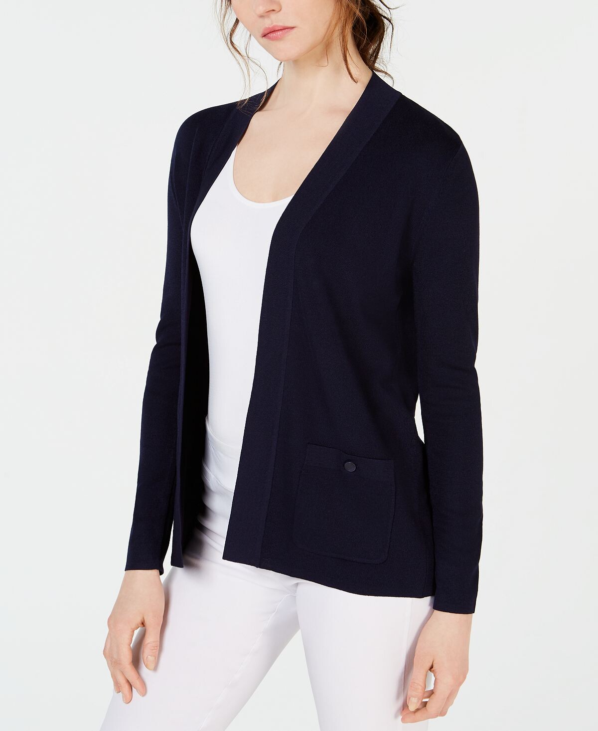 Кардиган Malibu с открытым передом Anne Klein 
Кардиган Malibu с открытым передом Anne Klein