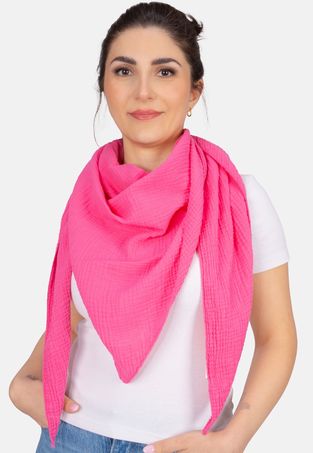 Шарф LUISA MUSSELIN DREIECK Seasons of April, розовый
Шарф LUISA MUSSELIN DREIECK Seasons of April, розовый