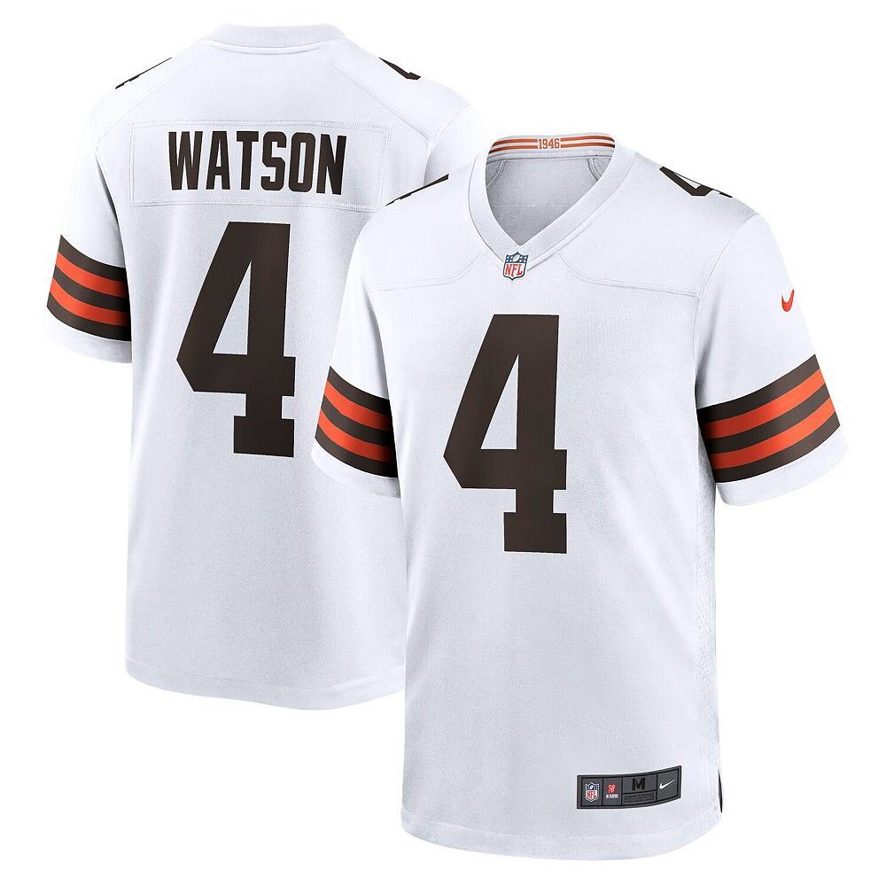 Мужская игровая майка Nike Deshaun Watson White Cleveland Browns, цвет Brn White
Мужская игровая майка Nike Deshaun Watson White Cleveland Browns, цвет Brn White