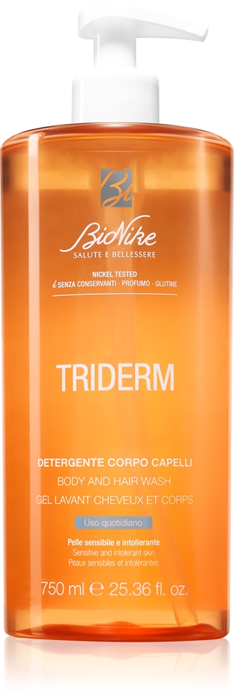Гель для душа и шампунь Тридерм «два в одном» для ежедневных процедур Bionike, 750 мл
Гель для душа и шампунь Тридерм «два в одном» для ежедневных процедур Bionike, 750 мл
