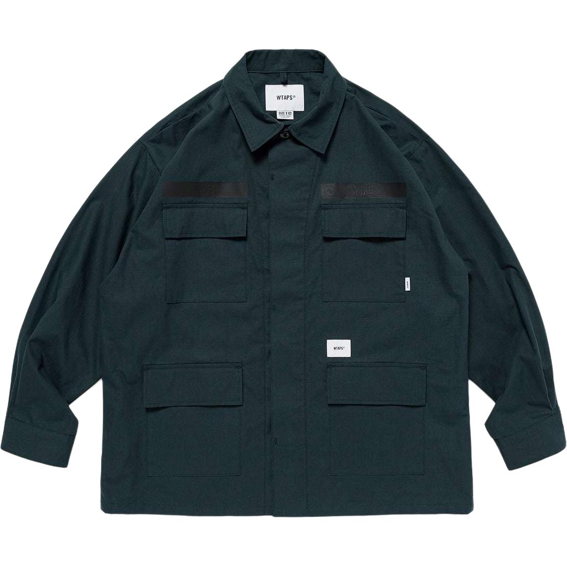 Хлопковая рубашка jmod 01 WTAPS, зеленый
Хлопковая рубашка jmod 01 WTAPS, зеленый