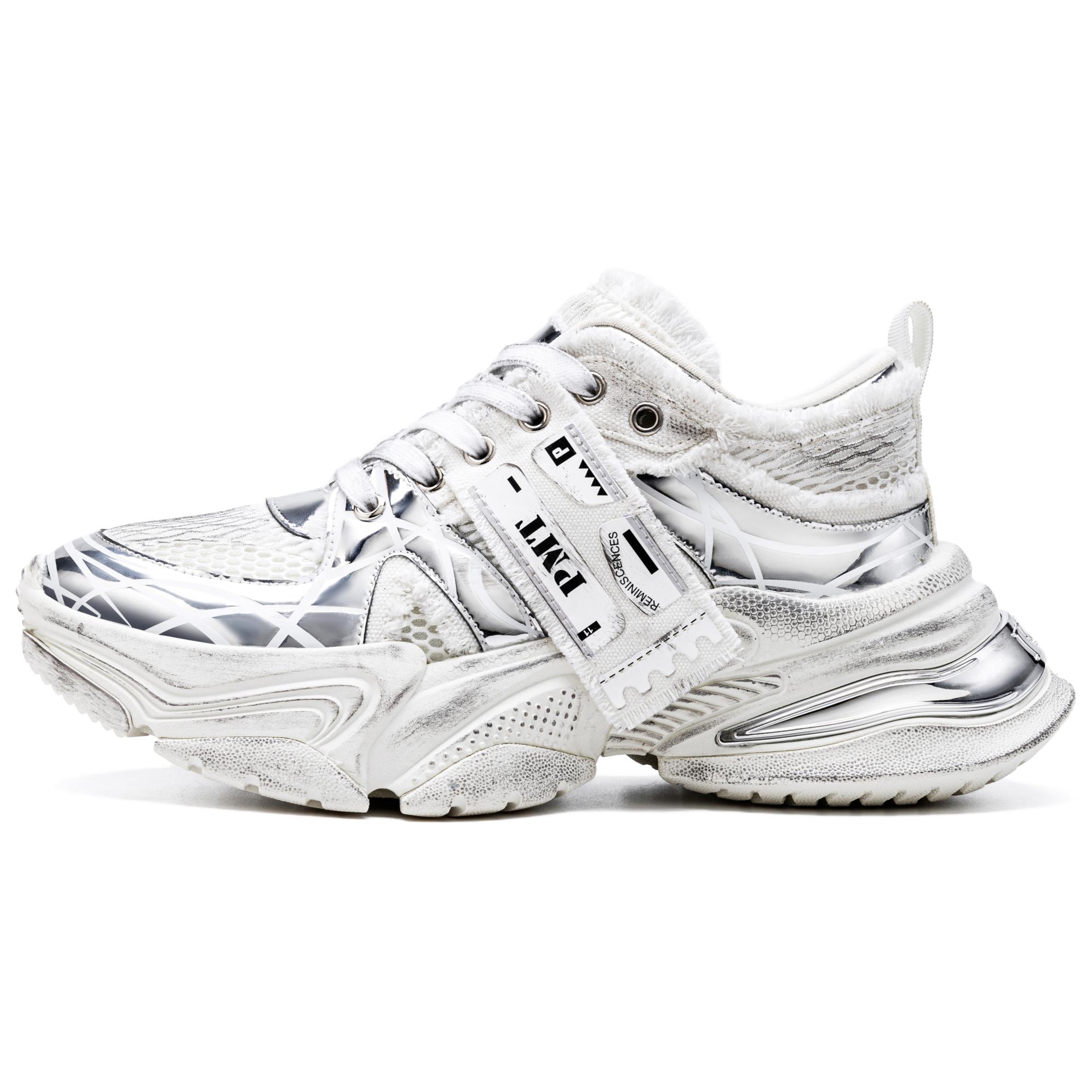 Против скользящие дышащие легкие утепленные низкие массивные кроссовки PMT Unisex бело-черные, цвет White
Против скользящие дышащие легкие утепленные низкие массивные кроссовки PMT Unisex бело-черные, цвет White