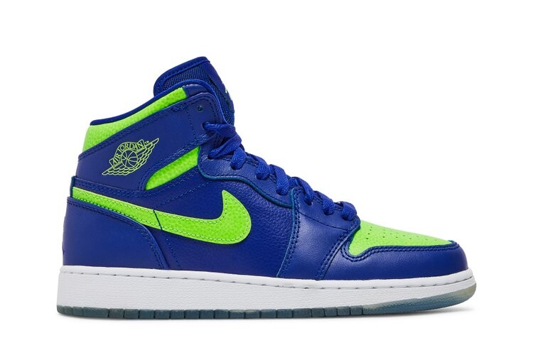 Кроссовки Air Jordan 1 Retro High BG 'Concord', синий 
Кроссовки Air Jordan 1 Retro High BG 'Concord', синий