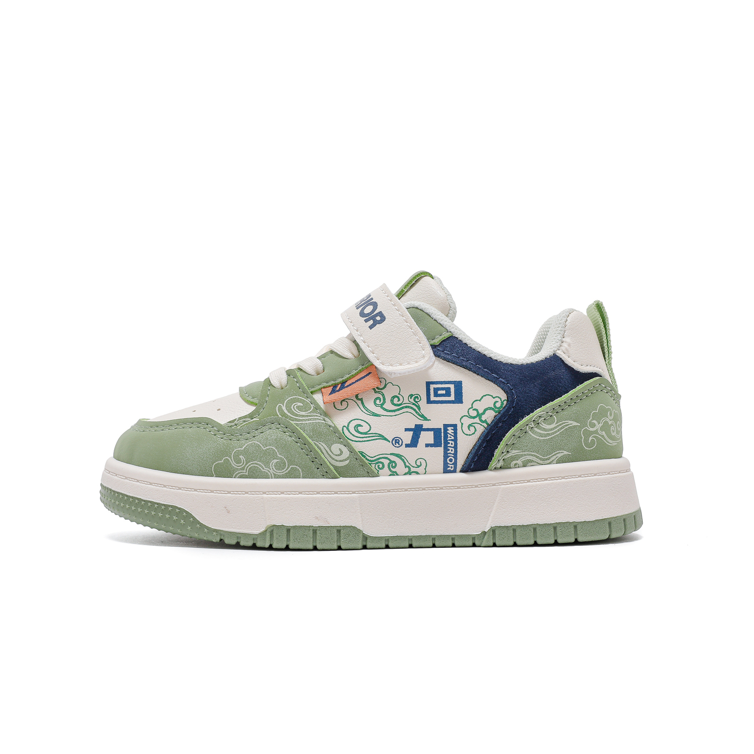 Износостойкие дышащие низкие детские скейтбордические кроссовки Kids WARRIOR, бежевый/зеленый
Износостойкие дышащие низкие детские скейтбордические кроссовки Kids WARRIOR, бежевый/зеленый